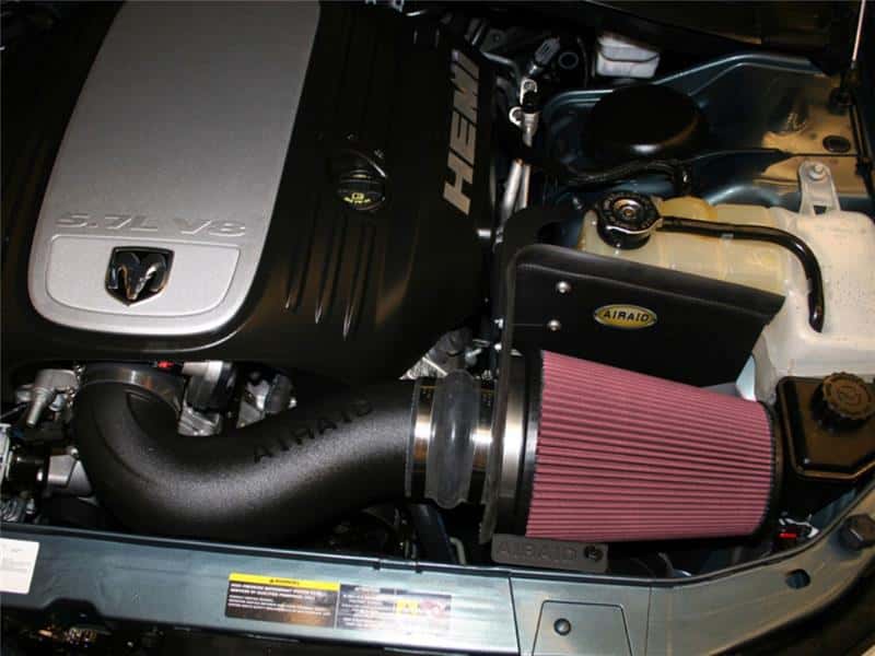 Airaid — Airaid 06-10 Charger / 05-08 Magnum 5.7/6.1L Hemi CAD Intake System w/ Tube (Dry / Red Media)
Performance Air Inta
Air Intake System - view 4