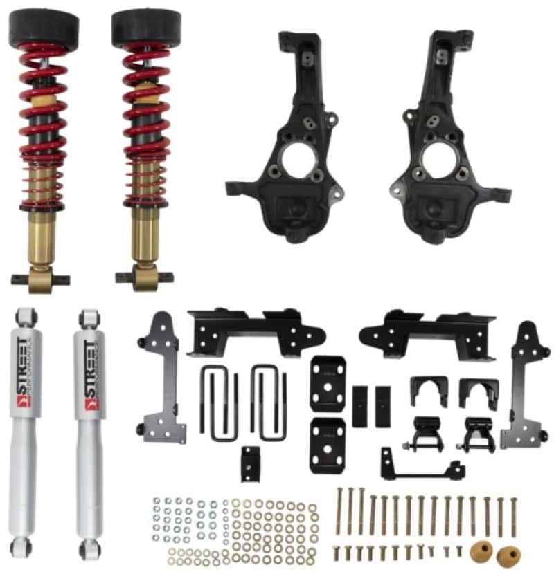 Belltech — Belltech LOWERING KIT 2019+ GM Silverado / Sierra 1500 2WD All Cabs - 2-5in Fr / 6in R
PERF HANDLING KIT - view 3