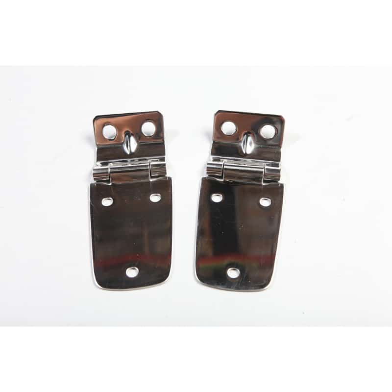 Rugged Ridge — Rugged Ridge 97-06 Jeep Wrangler Stainless Steel Hood Hinges
OFFROAD_EXTERIOR - view 2