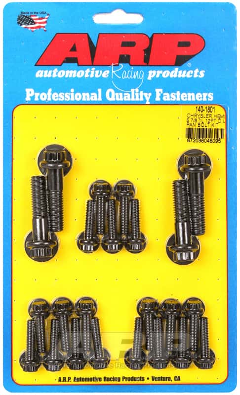 ARP — ARP Chrysler Hemi 5.7L / 6.1L 12 Point Oil Pan Bolt Kit - view 1