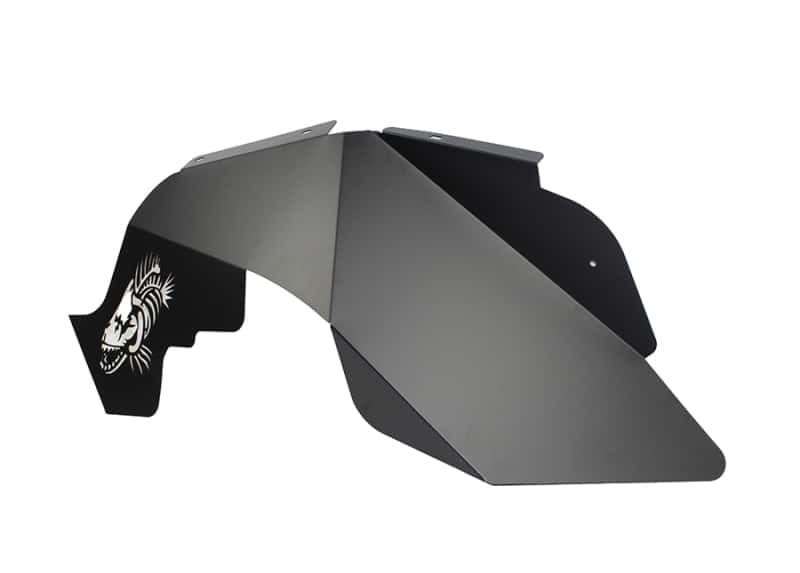 Fishbone Offroad — Fishbone Offroad 07-18 Jeep Wrangler JK Logo Aluminum Inner Fenders - Black Powdercoat - view 8