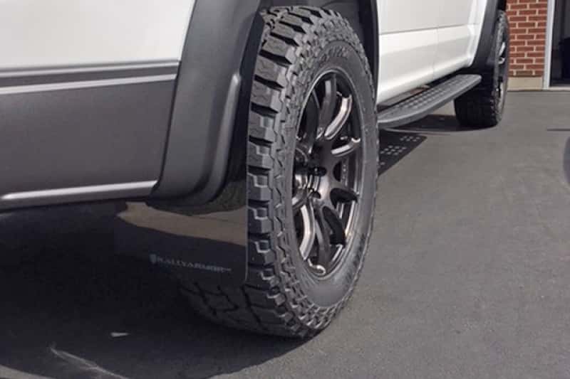 Rally Armor — Rally Armor 17-20 Ford F-150 Raptor Gen 2 Black UR Mud Flap w/White Logo
Mud Flap - view 5