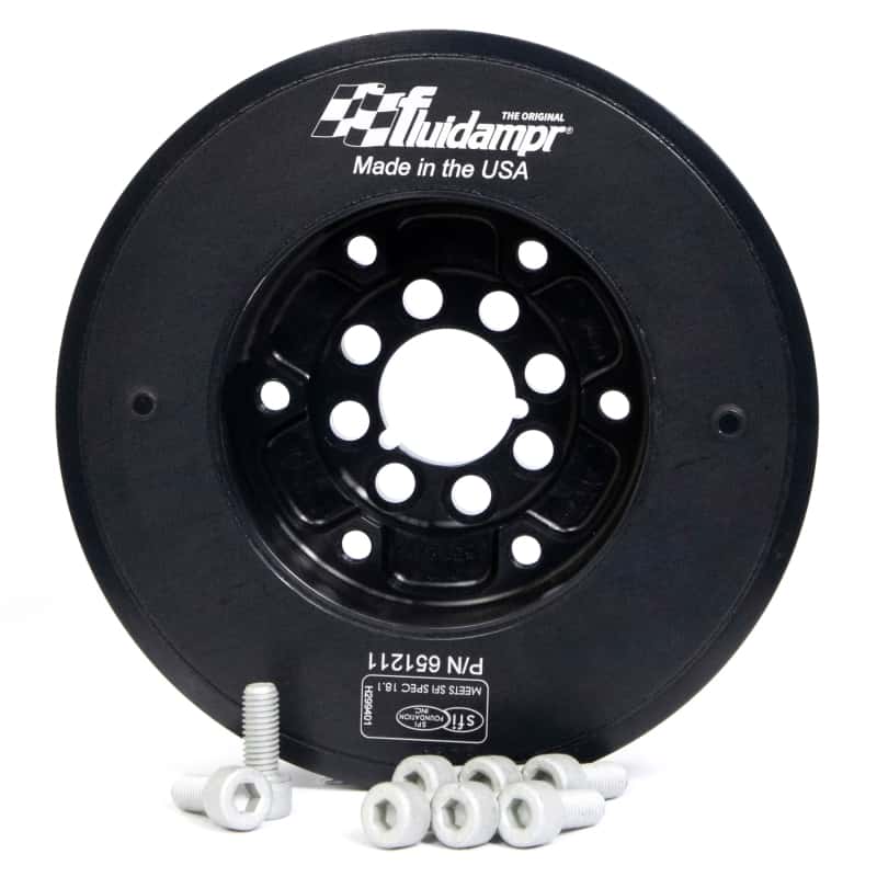 Fluidampr — Fluidampr Audi 2.7L Twin Turbo/2.8L and 3.0L V6 Internally Balanced Damper
Harmonic Balancer - view 1