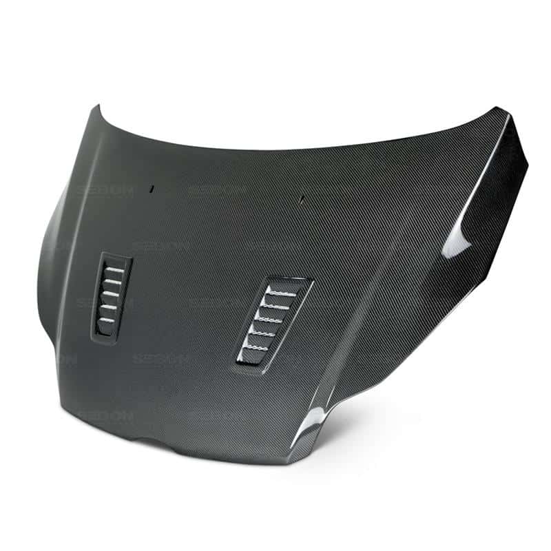Seibon — Seibon 12-13 Ford Focus RS-Style Carbon Fiber Hood - view 10