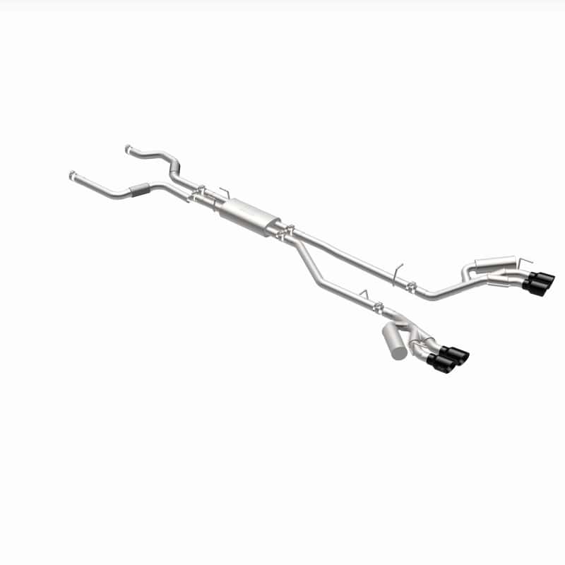 Magnaflow — MagnaFlow 20-21 Ford Explorer 3.0L V6 Dual Exit Quad Black Chrome Tip Street Series Cat-Back Exhaust - view 23