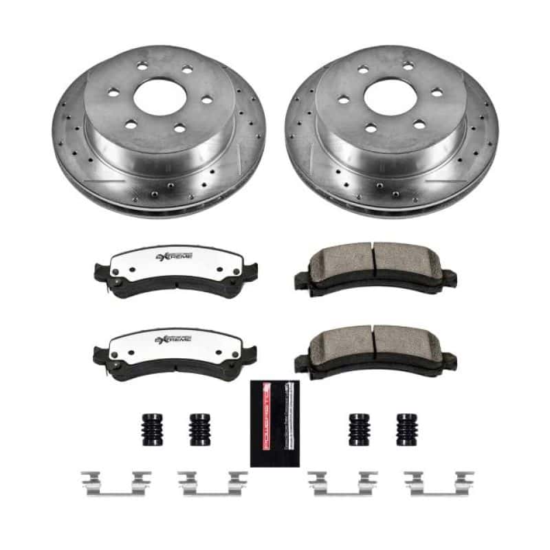 PowerStop — Power Stop 03-05 Chevrolet Express 2500 Rear Z36 Truck & Tow Brake Kit - view 1