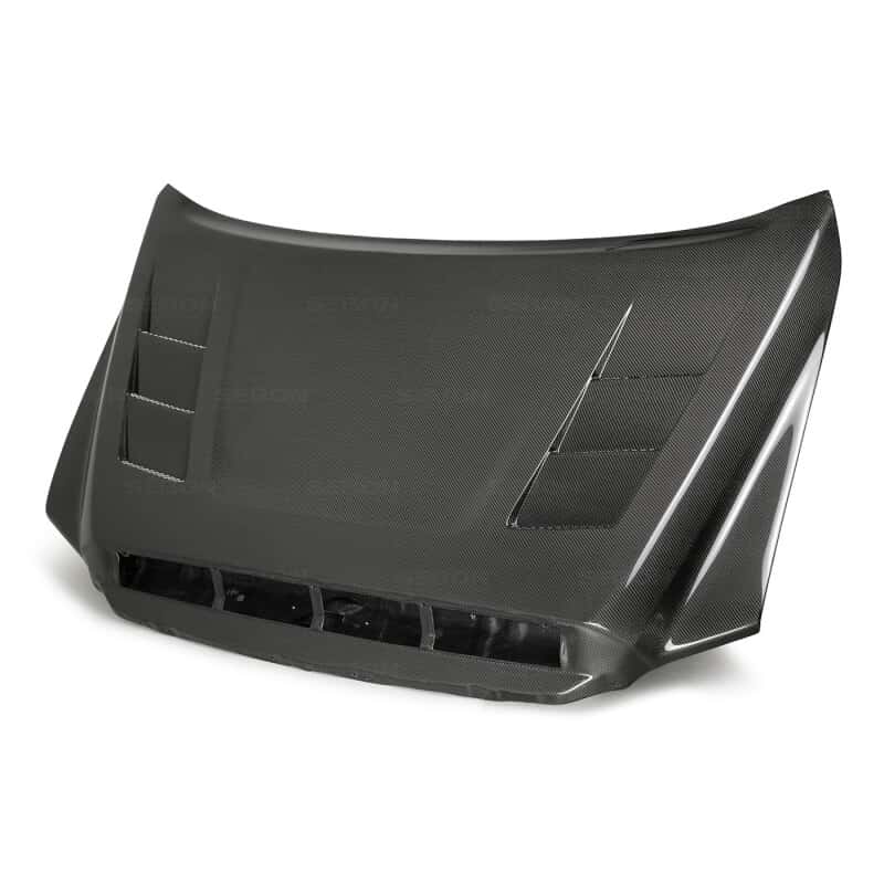 Seibon — Seibon 14-20 Toyota Tundra TS-Style Carbon Fiber Hood - view 1