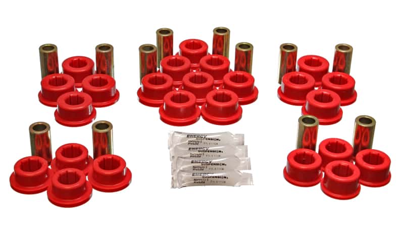 Energy Suspension — Energy Suspension 87-92 Toyota Supra Red Rear Control Arm Bushing Set
CntrlArmBshngKt - view 4