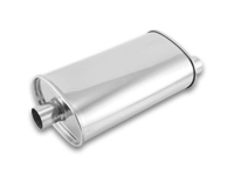 Vibrant — Vibrant StreetPower Oval Muffler - 2in Inlet/Dual Outlet (Center In - Offset Out)
SSPerfMuffler(2"x2")
Muffler - view 3