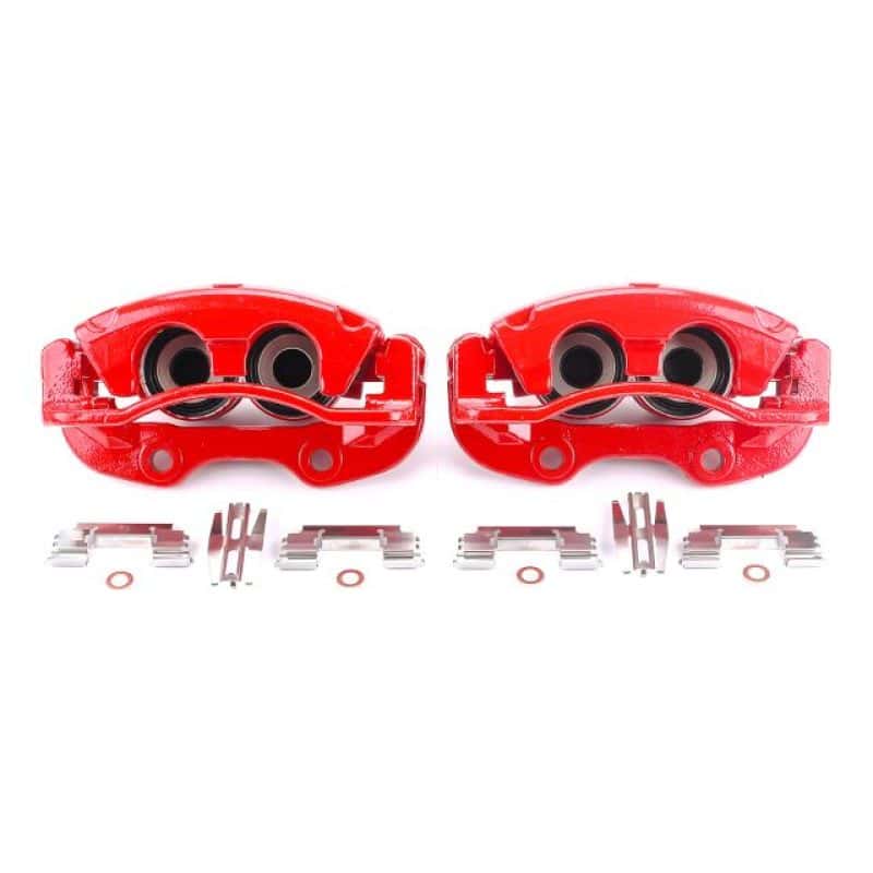 PowerStop — Power Stop 02-06 Cadillac Escalade Rear Red Calipers w/Brackets - Pair
Caliper Set - view 1