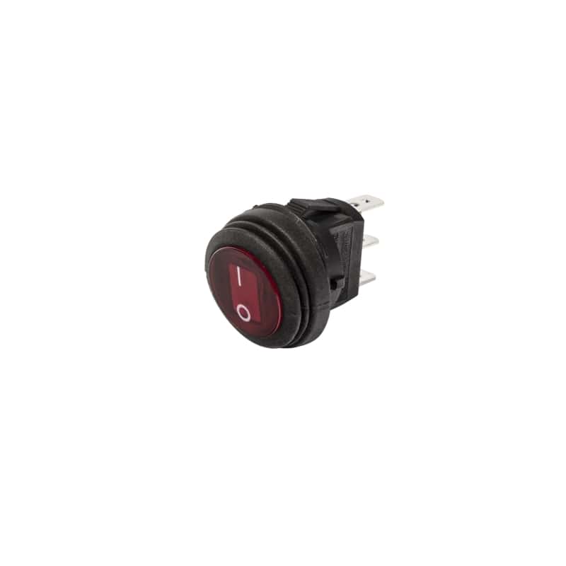 KC HiLiTES — KC HiLiTES Illuminated LED 10A Round Rocker Light Switch - Red
Replacement Parts - view 6