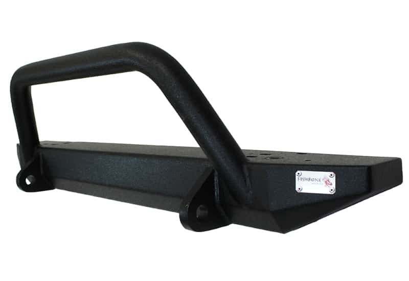 Fishbone Offroad — Fishbone Offroad 87-95 Jeep YJ YJ Wrangler Piranha Front Bumper w Tube Guard - view 2