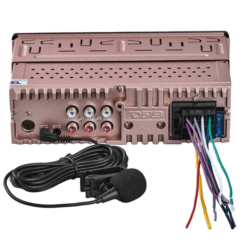 DS18 — DS18 Single Din Headunit Full DSP Bluetooth USB 3 Zones RGB illumination - view 4