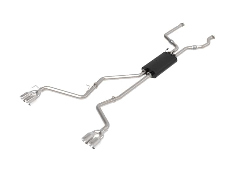 aFe — aFe MACH Force-Xp 2.5in. 304 SS C/B Exhaust 20-21 Ford Explorer V6-3.0L - Polished Tip
Cat-Back Exhaust - view 1