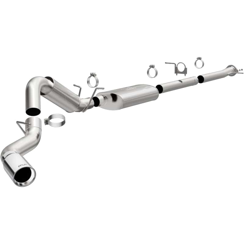 Magnaflow — MagnaFlow 2022+ GM 2500/3500HD 6.6L Gas Single Passenger Side Rear Exit Cat-Back Exhaust - view 2
