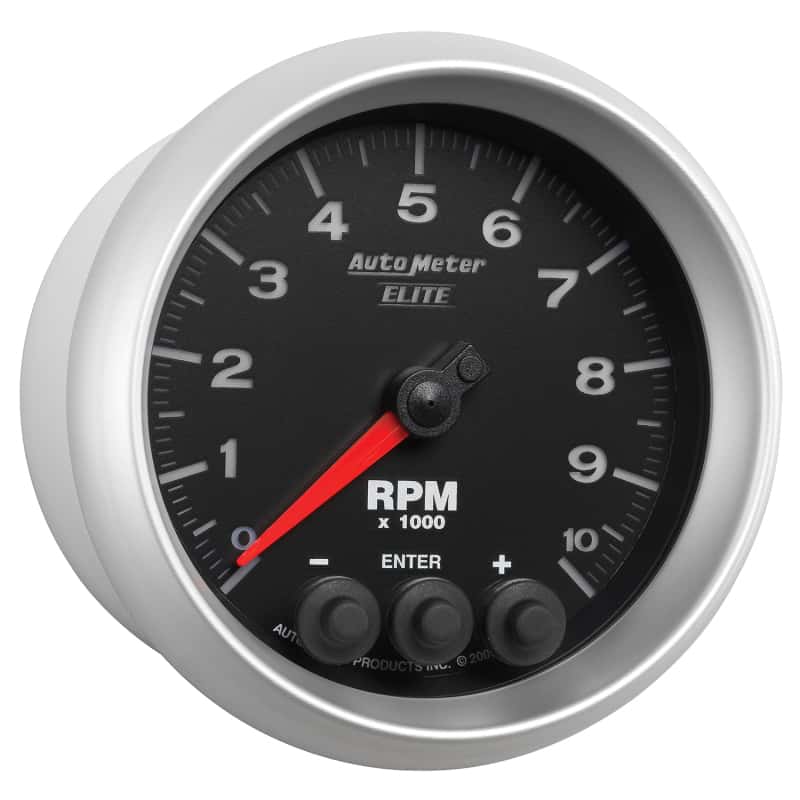 AutoMeter — Autometer Street Progressive Shift Light 85.7mm Tachometer 0-10,000 RPM
3.4" TACH 10KRPM ELI - view 11