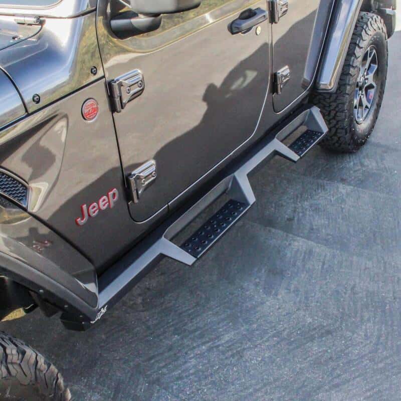 Westin — Westin 18-20 Jeep Wrangler JL Unlimited 4DR HDX Drop Nerf Step Bars - Textured Black
Nerf/Step Bar - view 5