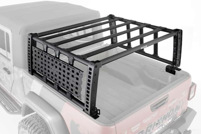 Go Rhino — Go Rhino 19-21 Jeep Gladiator XRS Overland Xtreme Rack - Box 1 (Req. gor5950000T-02)
Overland Xtreme Rack - view 5
