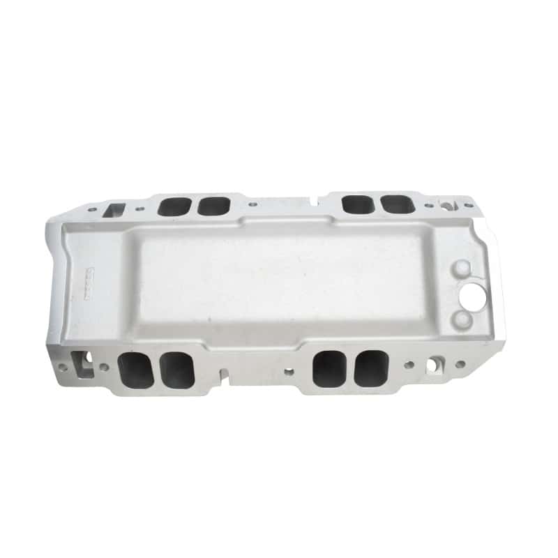 Edelbrock — Edelbrock Manifold Chevy BB 9 8 Deck (Short) Super Victor 565 Thick Flange Rect Port Heads
MANIFOLD-RACE - view 4