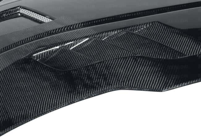 Seibon — Seibon 07-08 Nissan 350z VT-style Carbon Fiber Hood - view 8