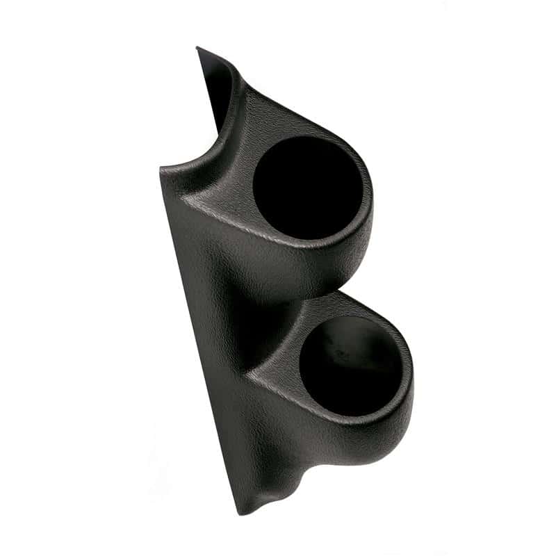 AutoMeter — Autometer 89-94 Nissan 240SX 52mm Black Dual Gauge Pod
2-1/16" DUAL POD, 89 - view 2