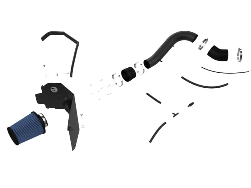aFe — aFe MagnumFORCE Intakes Stage-2 P5R AIS P5R Toyota Tacoma 99-04 L4-2.4L/2.7L
Magnum FORCE Intake
AirIntKt - view 2