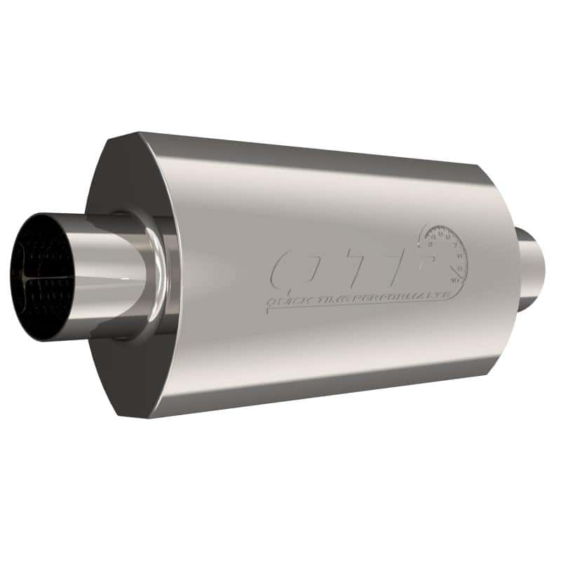QTP — QTP 3in Weld-On 304SS AR3 Muffler - view 3