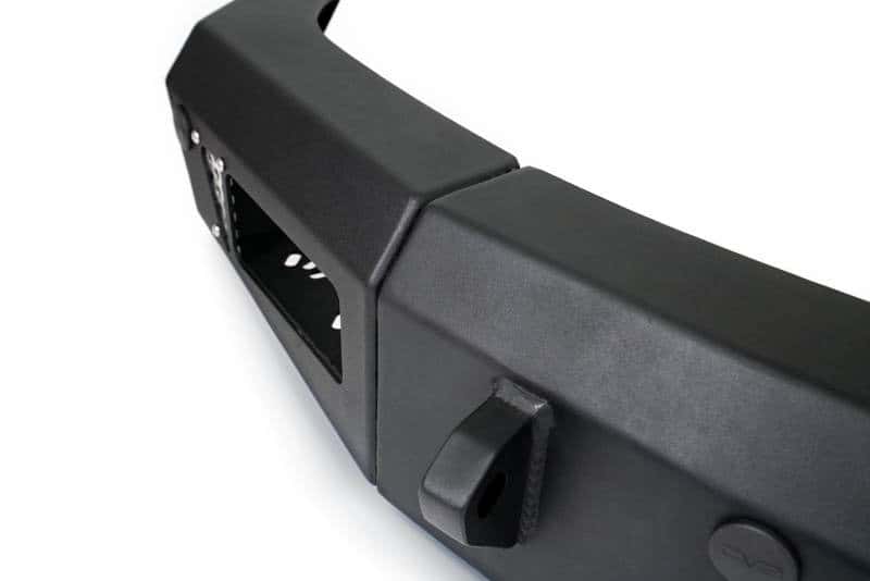 DV8 Offroad — DV8 Offroad 2021+ Ford Bronco Bumper- Accommodates 20in Dual Row Light Bar & (4) 3in Pod Light Mount - view 4