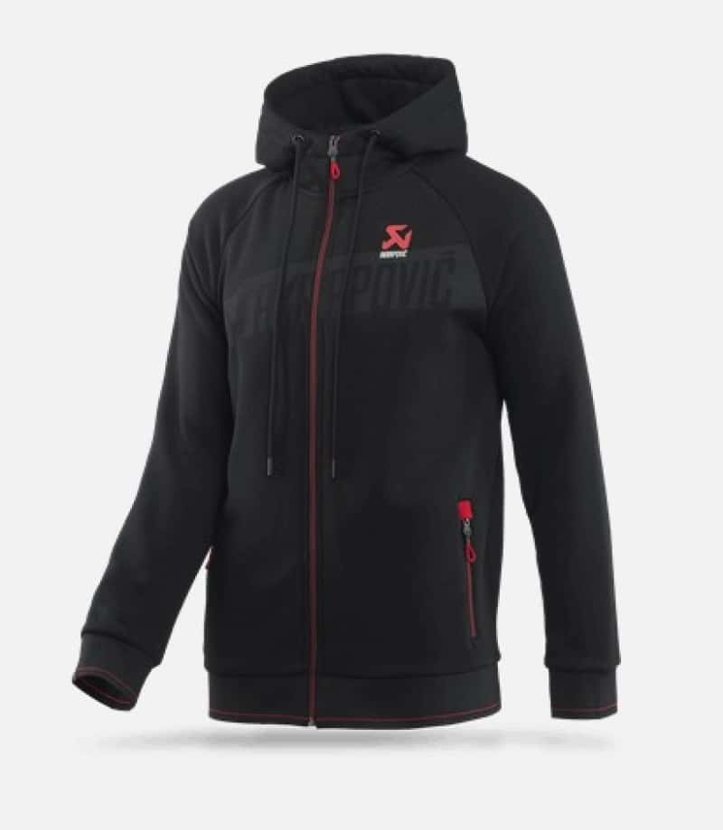 Akrapovic — Akrapovic Mens Corpo Zip Hoodie Black - Large
Mens Zip Hoodie - view 2