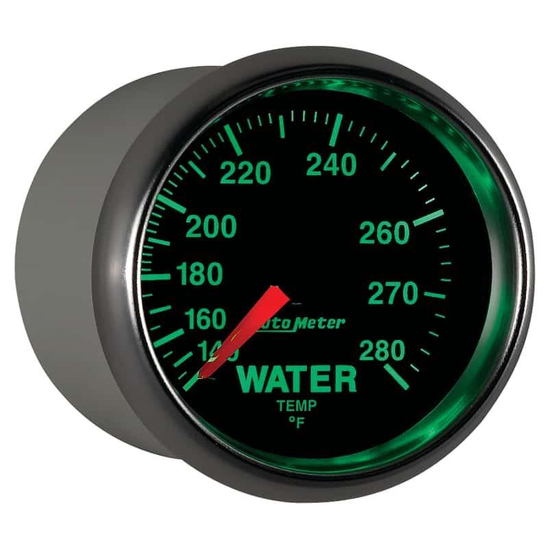 AutoMeter — AutoMeter Gauge Water Temp 2-1/16in. 140-280 Deg. F Mechanical Gs
2-1/16" WATER TEMP, - view 12