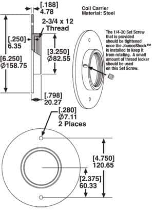 SPC Performance — SPC Performance END MOUNT & ADAPTOR ASSY
JOUNCE SHOCK PART
JOUNCE PART - view 3