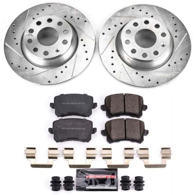 PowerStop — Power Stop 2009 Volkswagen Passat Rear Z23 Evolution Sport Brake Kit - view 1