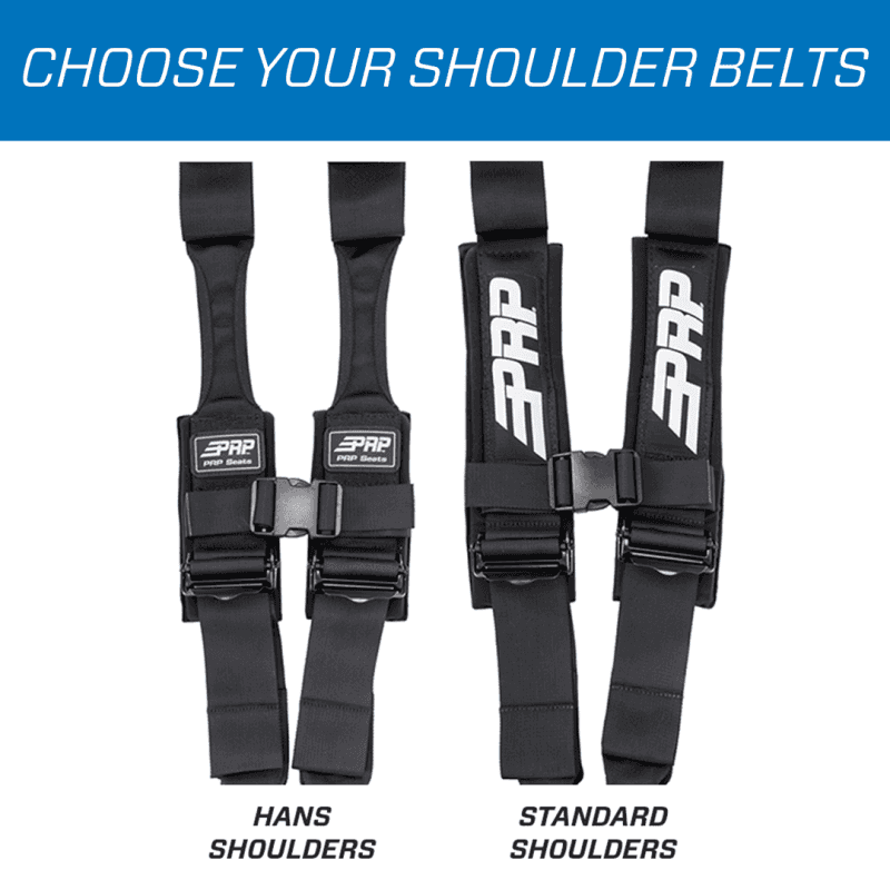 PRP Seats — PRP 5.3 Harness- Black
Seat Harness - view 12