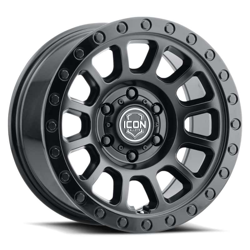 ICON — ICON Hulse 17 X 8.5 6 X 5.5 0mm Offset 4.75in BS Double Black
WHEEL - view 1