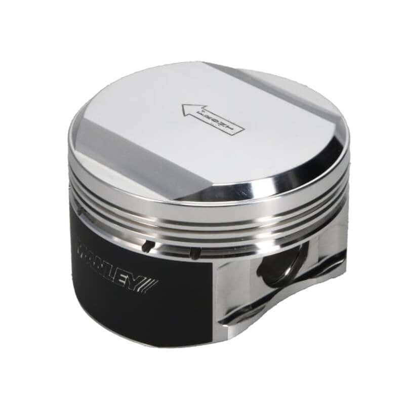 Manley Performance — Manley Nissan RB26DETT 86.25mm Bore 9.0 CR +17cc Dome Extreme Duty Piston Set w/ Rings
Piston Set - view 2