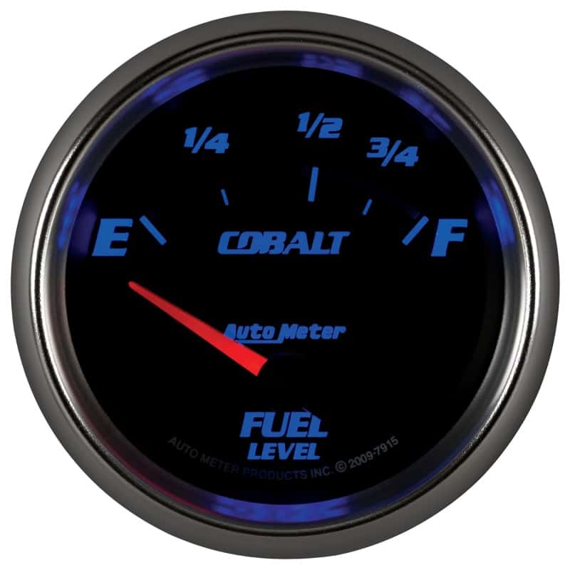 AutoMeter — AutoMeter Gauge Fuel Level 2-5/8in. 73 Ohm(e) to 10 Ohm(f) Elec Cobalt
GA 2.6" FU 73-10 CB - view 10