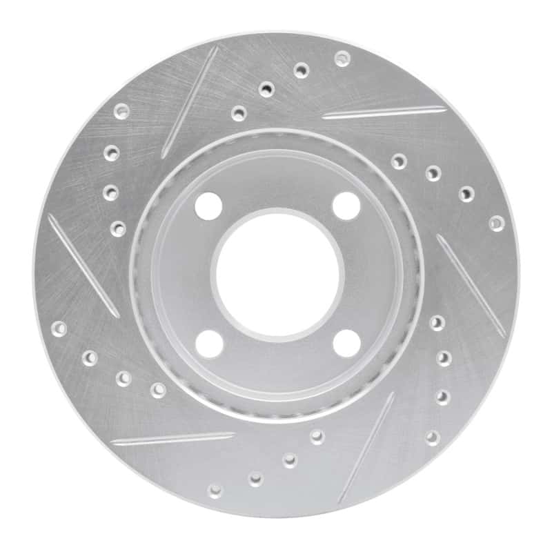 R1 Concepts — R1 78-92 Audi 100 Front Right Drilled & Slotted Silver Brake Rotor
R1 Brake Rotor Drill - view 5