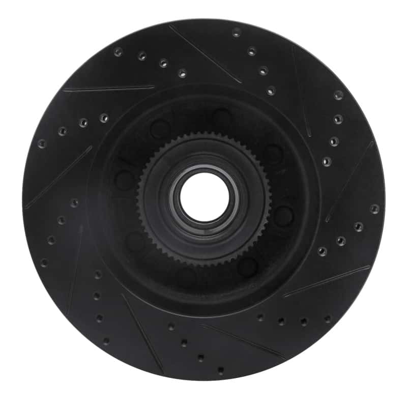 R1 Concepts — R1 08-25 Ford E-350 Super Duty Front Left Drilled & Slotted Black Brake Rotor
R1 Brake Rotor Drill - view 5