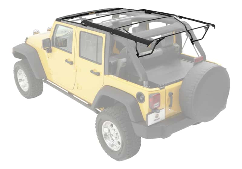 Bestop — Bestop 07-18 Jeep Wrangler JK 4-Door Bow & Fdodge Rame Hardware Kit (Factory Style Replacement)
Bow & Frame Kit - view 1