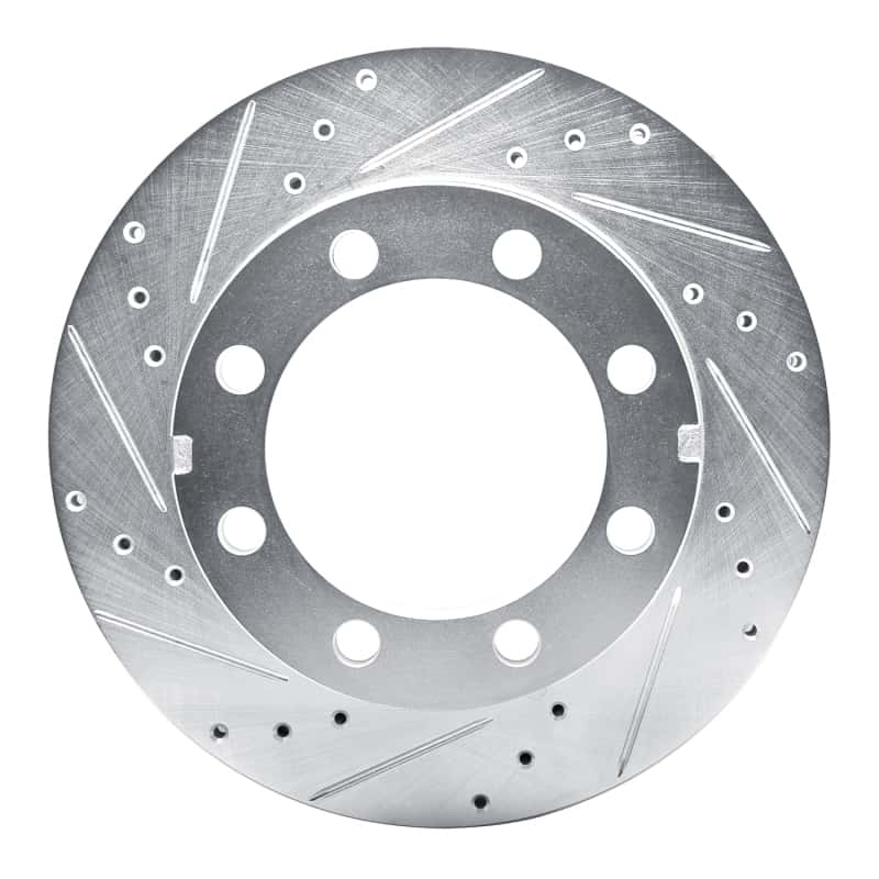 R1 Concepts — R1 77-93 Chevrolet K30 Front Left Drilled & Slotted Silver Brake Rotor
R1 Brake Rotor Drill - view 1
