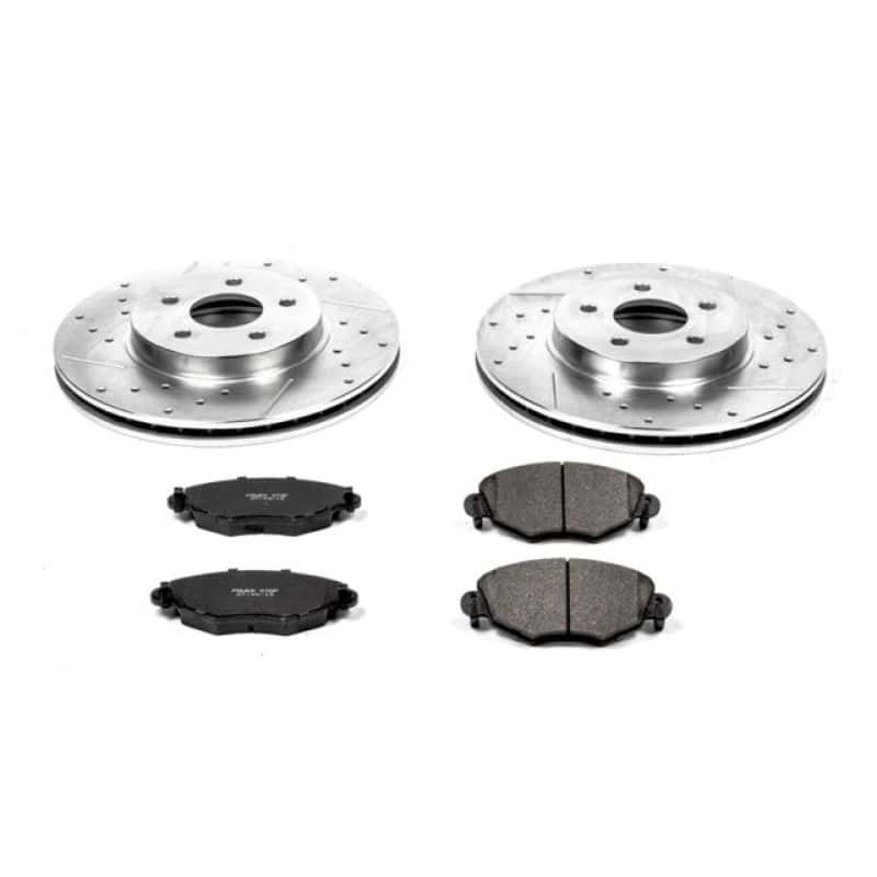PowerStop — Power Stop 02-08 Jaguar X-Type Front Z23 Evolution Sport Brake Kit - view 1