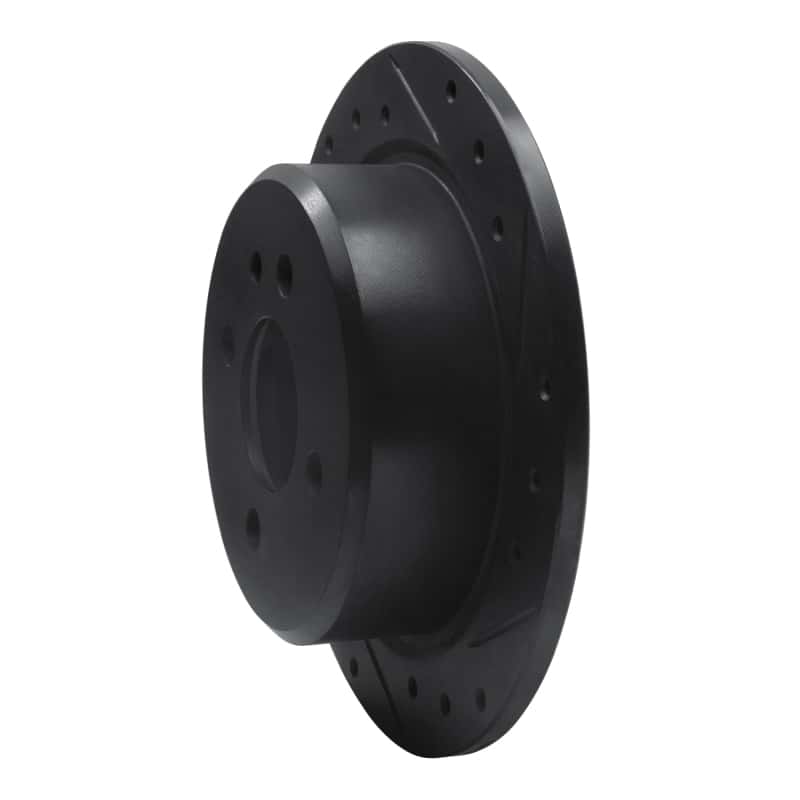 R1 Concepts — R1 84-91 BMW 325I (USA/Canada) Rear Right Drilled & Slotted Black Brake Rotor
R1 Brake Rotor Drill - view 2