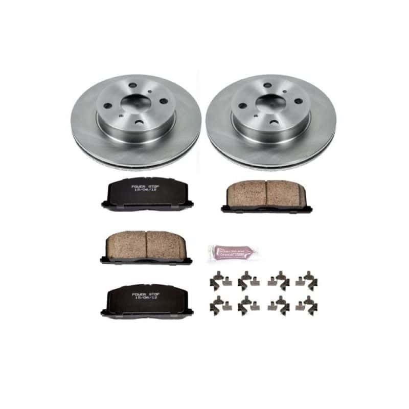 PowerStop — Power Stop 90-92 Geo Prizm Front Autospecialty Brake Kit - view 1