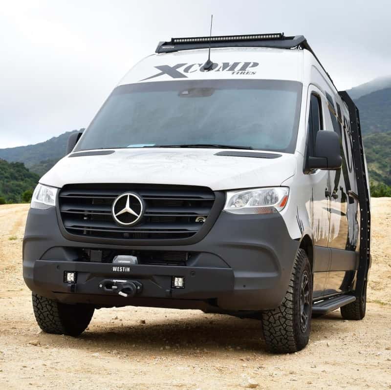 Westin — Westin 19-23 Mercedes-Benz Sprinter Pro-Series Mid Width Front Bumper - Textured Black
Bumper- Front
Bumper-Front - view 7