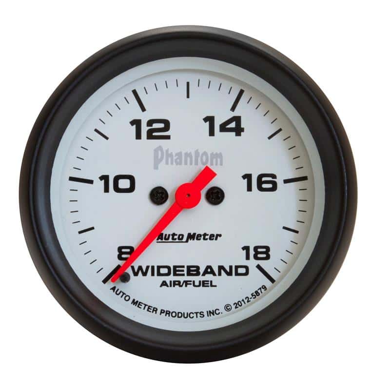 AutoMeter — Autometer Phantom 2-5/8in Wideband Air Fuel Ratio Gauge
2-5/8" ANALOG WIDEBA - view 2
