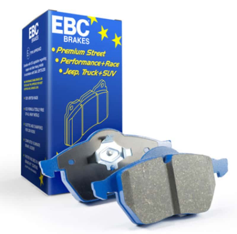 EBC — EBC 02-03 Mini Hardtop (R50) 1.6L Bluestuff Rear Brake Pads
Disc Brake Pad - view 3