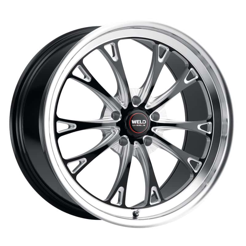Weld — Weld Belmont 20x10.5 / 5x127 BP / ET13 BS6.25 Gloss Black MIL DIA 78.1 - view 1