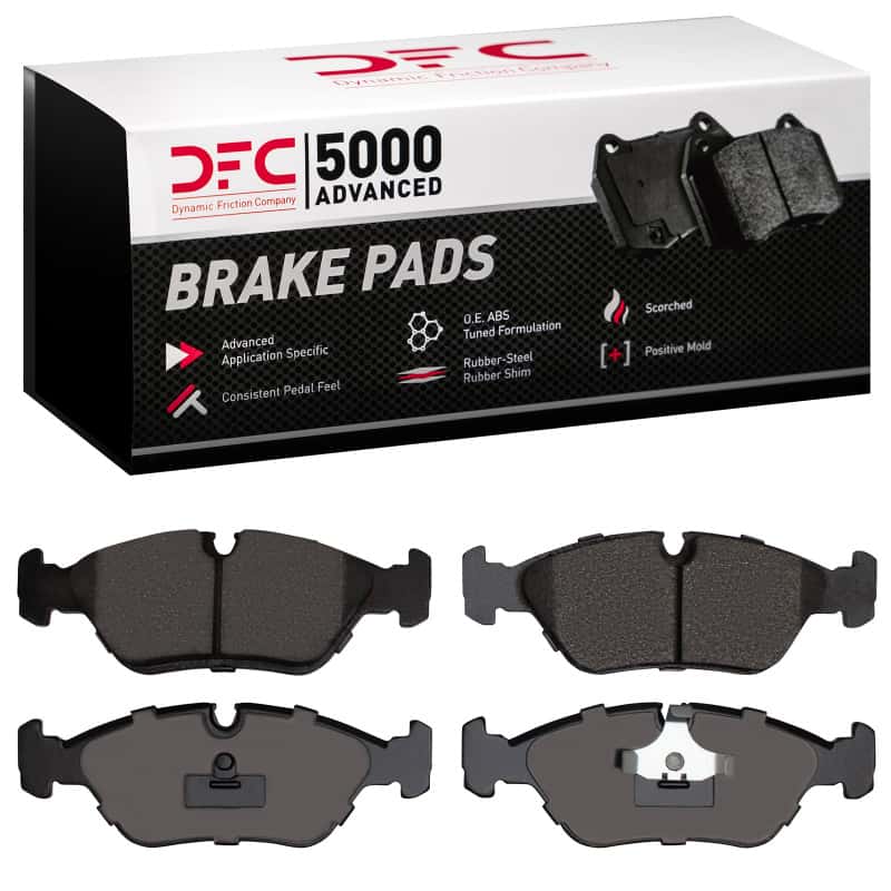 DFC — DFC 82-93 BMW 524TD Front 5000 Advanced Low Metallic Brake Pads
DFC Brake Pad Set - view 1
