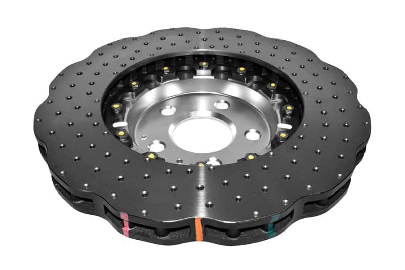 DBA — DBA 14-20 Audi A6 (w/345mm Front Rotor) Front 5000 Series Cross Drilled Rotor w/Silver Hat
Brake Rotor
Brake Disc - view 5