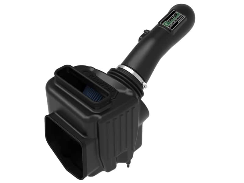 aFe — aFe Quantum Pro 5R Cold Air Intake System 17-18 GM/Chevy Duramax V6-6.6L L5P - Oiled
QUANTUM Intake - view 3